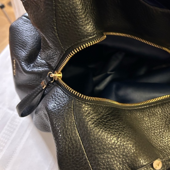 NWT Coach Pebble Leather Shoulder Bag. - Picture 7 of 12